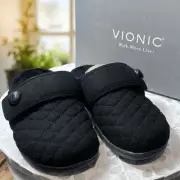 Vionic Women's Carlin PODIATRIST DESIGNED Quilted Mule Slipper Size 7 EU 38