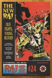 1994 Valiant Comics Rai Vintage Print Ad/Poster Authentic Superhero Promo Art
