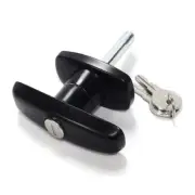 Starcraft Topper Handle Lock for Truck Cap T-Handle Framed Doors w/ Keys T-323T