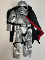 Disney Store Kids Captain Phasma Costume Star Wars Sz 3 Force Awakens