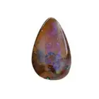 Boulder opal 6.17ct 15 x 9.6mm Australian opal natural solid unset stone Winton