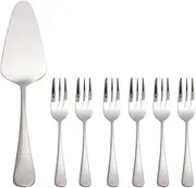 [Maxwell & Williams] Madison Cake Server & Fork 7pc Set Gift Boxed