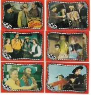 6 Card Lot *AL "FUZZY" St. JOHN* 1993 Riders of the Silver Screen Cards**
