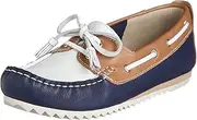 ing(イング) 6168 Women's Deck Shoes, Navy