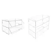 Acrylic Bakery Cake Display Cabinet Case Donuts Cupcake Pastries Large 2/3 Tier