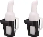 Binxind 2X for Golf Cart Sand Bottle for Club Car Divot Filler Sand Bottle Kit with Rattle Proof Holder for Golf B