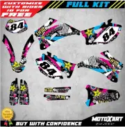 Full Custom Graphi Kit RUSH STYLE Yamaha WRF 450 - 2007 - 2011 decals stickers