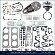 For 00-05 Chevrolet Impala 3.4 Full Gasket Bolt Set Timing Chain Kit Water Pump