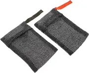 Minkissy 2pcs Reusable Facial Foaming Net Bag for Shampoo Bar Soap Exfoliating Mesh Pouch