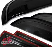 5pc JDM Outside Mount 2mm Visor Rain Deflector Sunroof For Hyundai Elantra 11-16 (for: Hyundai)