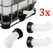 3-piece IBC container adapter outlet nozzle outlet spout rain water tank ZuCLOVE