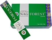 Vijayshree GOLDEN NAG FOREST Incense - Bulk 1 Box (12 Packets)