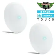 Leisure LED RV Boat Surface Mount Light with Touch Switch Cool White 2 PACK
