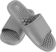 1Pair Thick Soled Massage Sandals for Home Foot Relief Non Skid Slippers for Comfort Open Toe Design Stylish Indoor Footwear for Men Women
