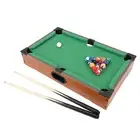 Mini Pool Table Set 2 Cues 16 Balls Space Saving Portable Miniature Pool Ta GS