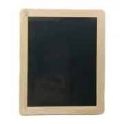 Plaid Double Sided Wood Framed Chalkboard 8.5" x 10.5" x 0.25" - New