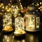 Xmas 1-3M Warm White Copper Wire LED String Lights Fairy Light Decoration Party
