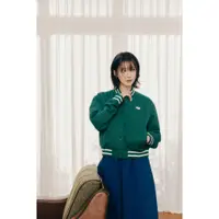 在飛比找蝦皮商城優惠-【New Balance】 NB 棒球外套_女性_綠色_WJ