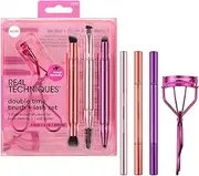 REAL TECHNIQUES #10031800 RT DOUBLE TIME RETRACTABLE BRUSH SET