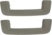 Wivplex Car Interior Ceiling Safety Handrail Inner Roof Pull Handle Front Rear, for Land, for Rover, Discovery 3 Discovery 4(1Pcs Gray Rear) Car Roof Grab Handle(Black 1 Pair Grey Front)