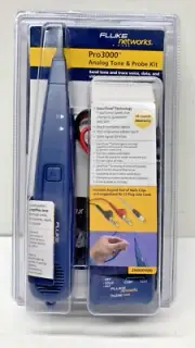 NEW Fluke Networks Pro3000 Tone Generator And Probe Kit (sealed) Ships FREE!