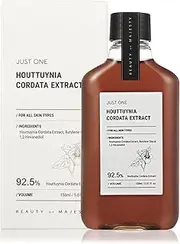 BOM Just One Houttuynia Cordata Extract 150ml 5.07 fl. oz. 92.5% Herbal Extract Vegan Facial Toner Alcohol Free for Face, Scalp