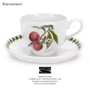 Portmeirion - Pomona - Cup DIY With Dish Peach- 200 ML
