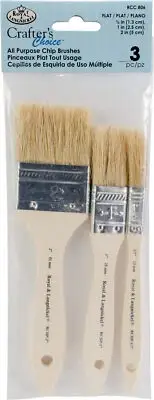 Crafter's Choice Chip Brush Set 3/Pkg