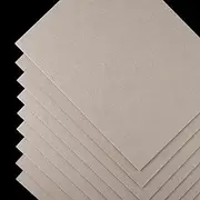 BBTO 20 Pcs Book Board, Binders Board Chipboard Designer Bookboard Heavy Duty Chipboard Sheets Bookbinding Supplies for Book Binding Materials Cover(8.5 x 11 Inch,70 Pt)