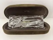 Tom Ford Clamshell Eyeglasses Sunglasses Velvet Case With Cleaning Cloth