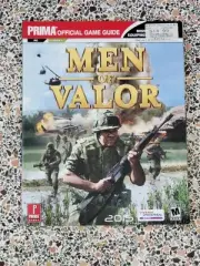 Men of Valor Prima Strategy Guide Hint Book - Brand New!