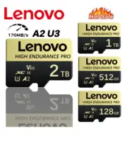 Lenovo 2 TB Micro SD Card 1TB Memory Card Micro TF A2 U3 SD High Speed Card- AU