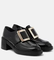 [Roger Vivier] Roger Vivier Viv' Rangers patent leather loafers AU 8.5 black