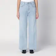[Frame] Low Baggy Wide Leg Jeans in Organic Denim 30 Blue