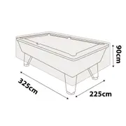 Pool Table Cover - 10.5ft x 7ft