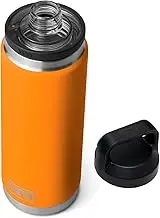 YETI Rambler 26 oz Bottle, Vacuum Insulated, Stainless Steel with Chug Cap, King Crab
