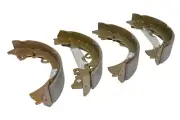 BENDIX ULTRA 4WD REAR Brake SHOES SET FOR TOYOTA HILUX 4X4 KUN26R 05-15 1KD-FTV (for: Toyota)