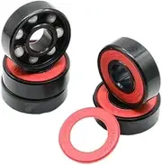 YFVFAGDMKV 608RS Hybrid Ceramic Bearing 8x22x7 mm 5PCS Bicycle Bottom Brackets & Spares Rear Wheel 608 RS 2RS Si3N4 Ball Bearings 608-2RS