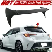 Painted Black Fits Corolla TOYOTA Auris 5D DTO Type Rear Trunk Spoiler 2019-2025 (for: Toyota)