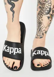 [Kappa] Black 222 Banda Adam 9 Slides