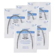 40 Bolsas Arcos de Ortodoncia Dental Redondos Niti Arco de Alambre Su AZDENT