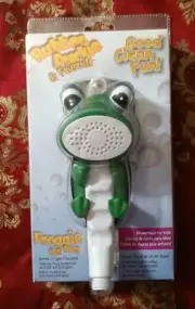 Shower Wand Bath Sprayer Rubber Duckie & Friends Froggie the Frog Kids