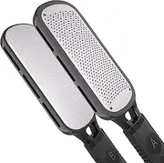 Antonki Foot File for Dead Skin, Double Sided Callus Remover for Feet, Metal Foot Scrubber for Cracked Heel, Professional Foot Scraper Rasp Pedicure Tool to Remove Hard Skin - 2 in 1 Foot File