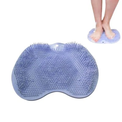 Shower Foot and Back Scrubber Silicone Massage Brush with Suction Cups