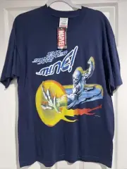 Vintage 2001 Marvel Silver Surfer Shirt Screen Stars Tee SIZE LARGE