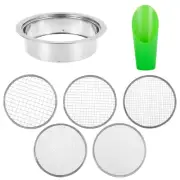 Soil Sieve Set Detachable Dirt Sifter Set With Shovel Meshes Riddle Sieve!
