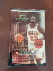 1999-2000 UPPER DECK MVP BASKETBALL CARD PACK-MICHAEL JORDAN-AUTOS ROOKIE INSERT