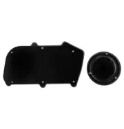 1967-74 Heater Delete Plate-Set - w/o A/C