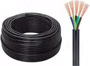 0.12-0.3mm² Gauge 5-core Wire 320FT Pure Copper Hookup Wire PVC Sheathed Wire Flexible Low Voltage Cable for Home Appliances and Electronic Equipment(0.2mm²-5C)