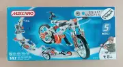 MECCANO MULTI MODELS BIKE - 5 MODELS #3501